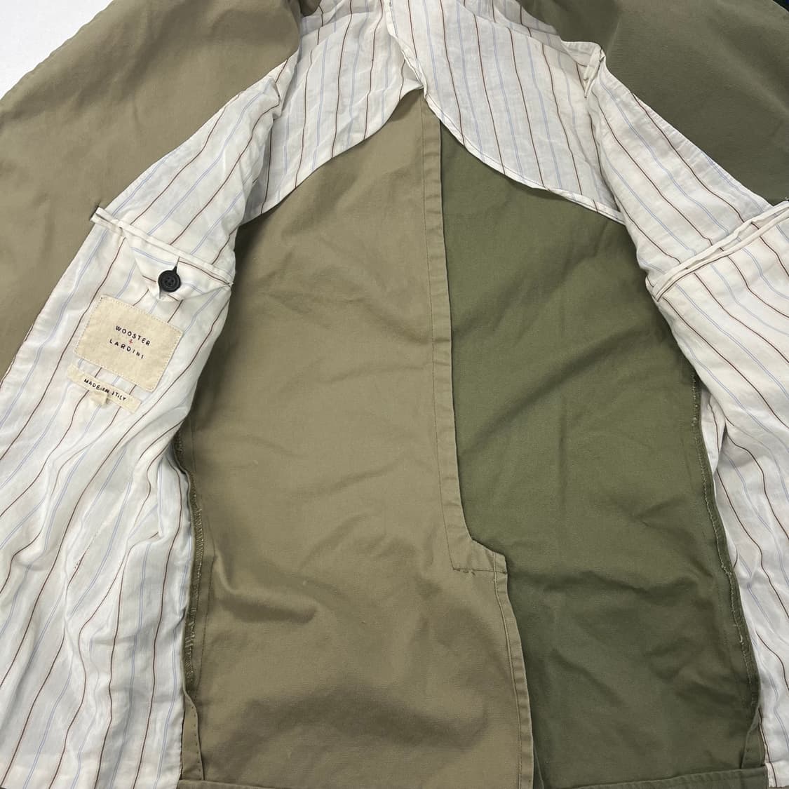 [50] LARDINI 닉우스터 x 라르디니 패치워크 테일러드 3B자켓 상품이미지6