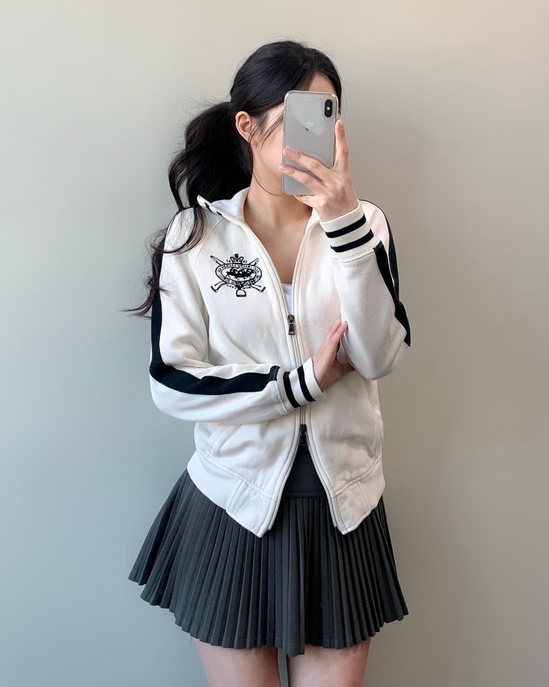 폴로 코튼 집업 상품이미지2