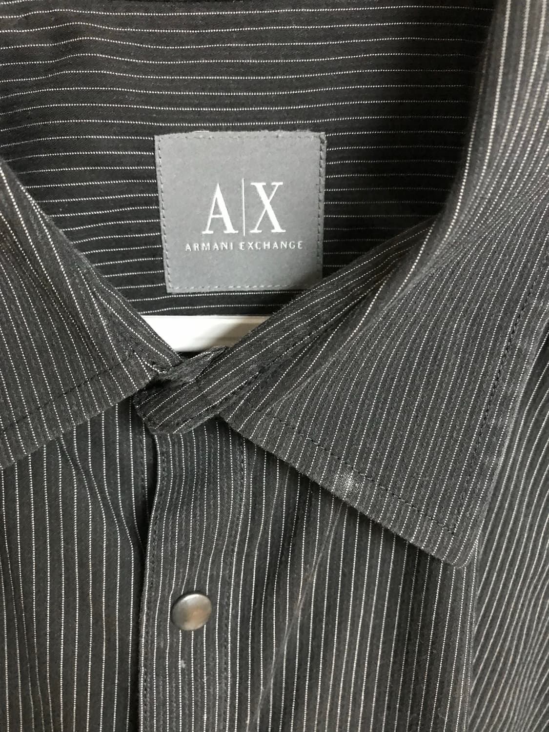 아르마니 Armani Exchange 남성 스트라이프 셔츠 XL 상품이미지3