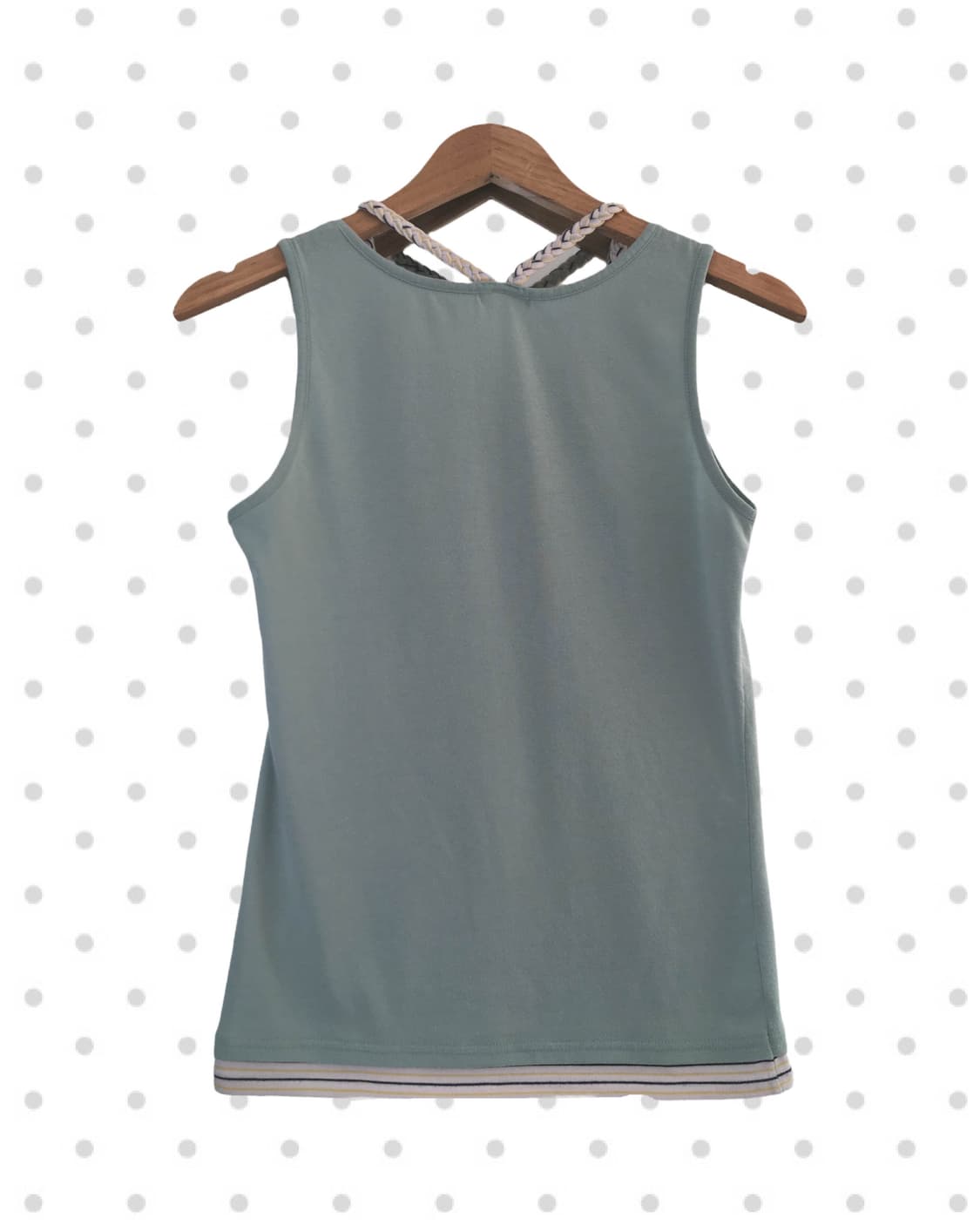 vintage twisted strap sleeveless mint 상품이미지6