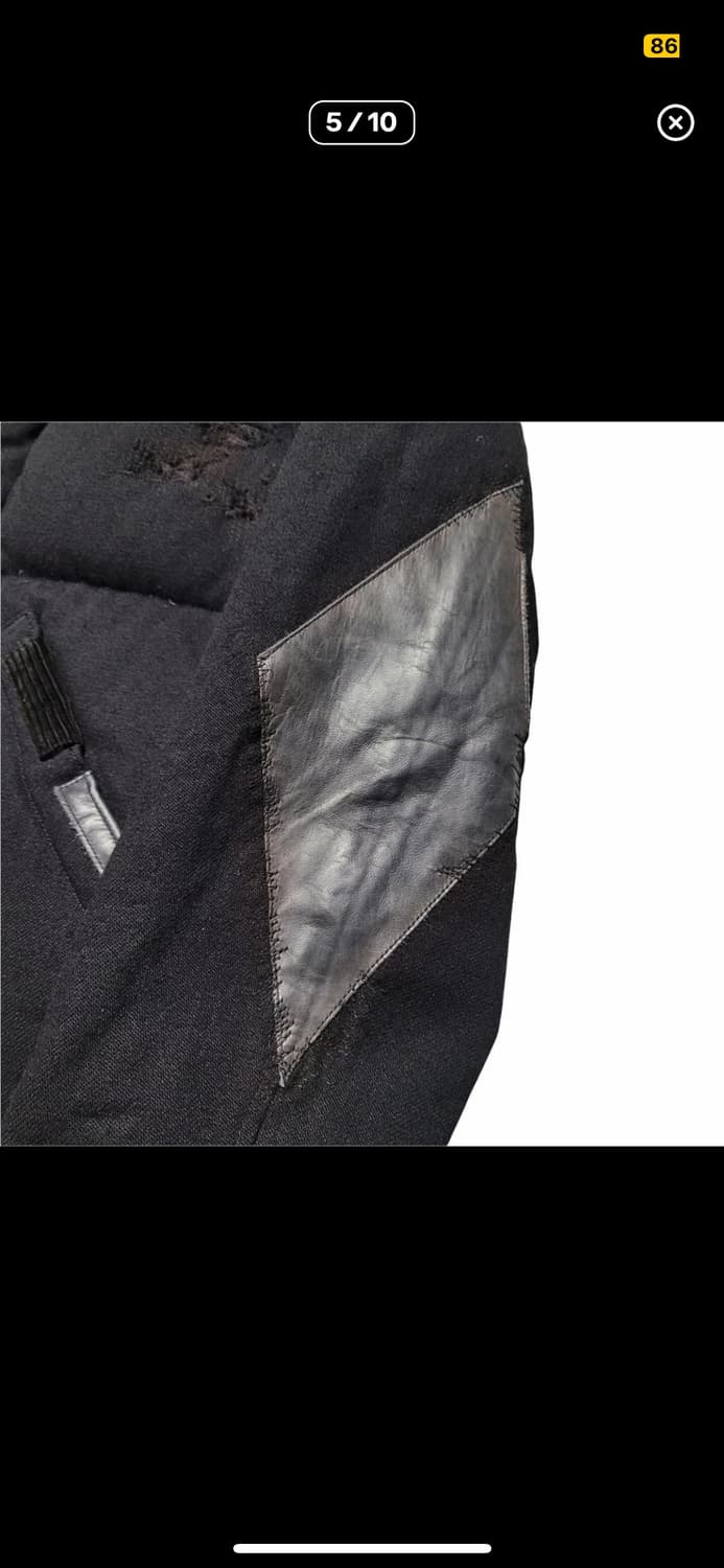 Mihara Yasuhiro 가죽패치 패딩점퍼 상품이미지5