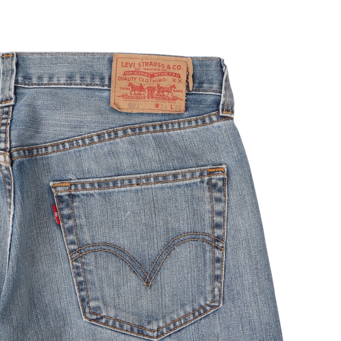 리바이스 501 스트레이트핏 데님팬츠 상품이미지3