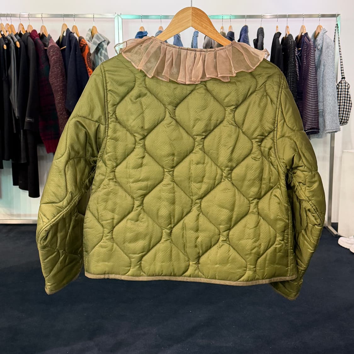 [S] 리메이크 커스텀 깔깔이 퀼팅자켓 상품이미지2