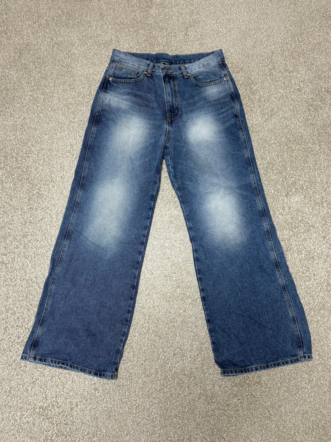 Needlework denim pants blue 2 상품이미지1