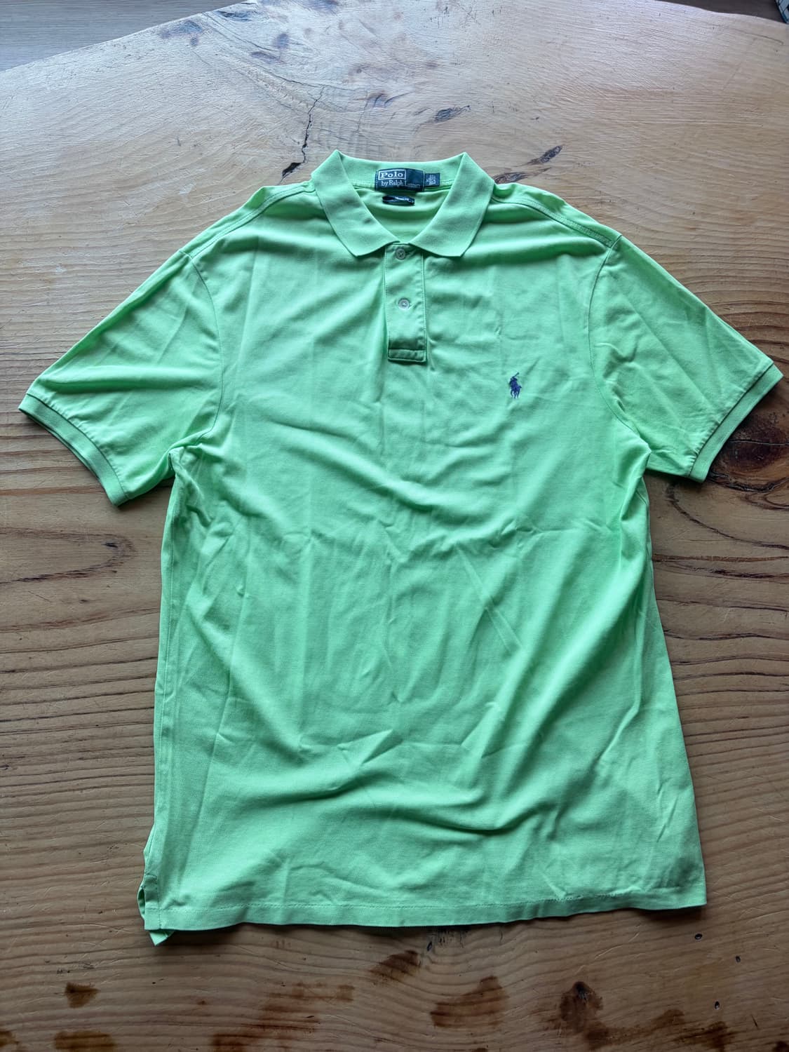 (Polo Ralph Lauren) 폴로 네온그린 카라티 상품이미지1