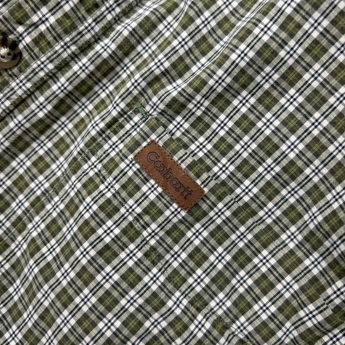 칼하트 오리지널 체크 셔츠(M) 상품이미지6