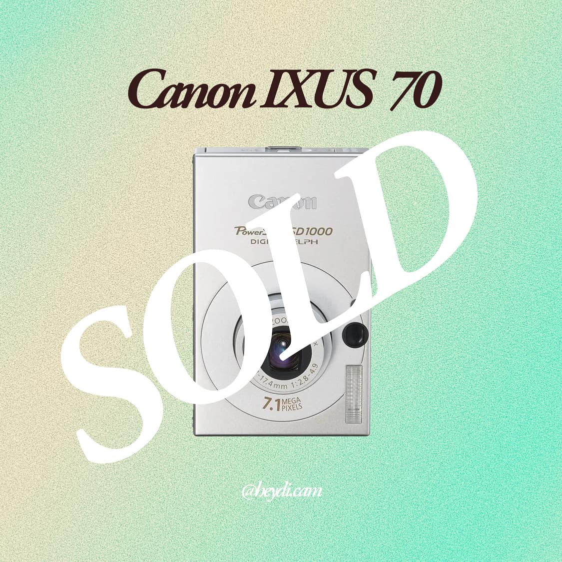 캐논 ixus70 ixy10(익서스70,익시10) 미품급! 판매합니다. 상품이미지1