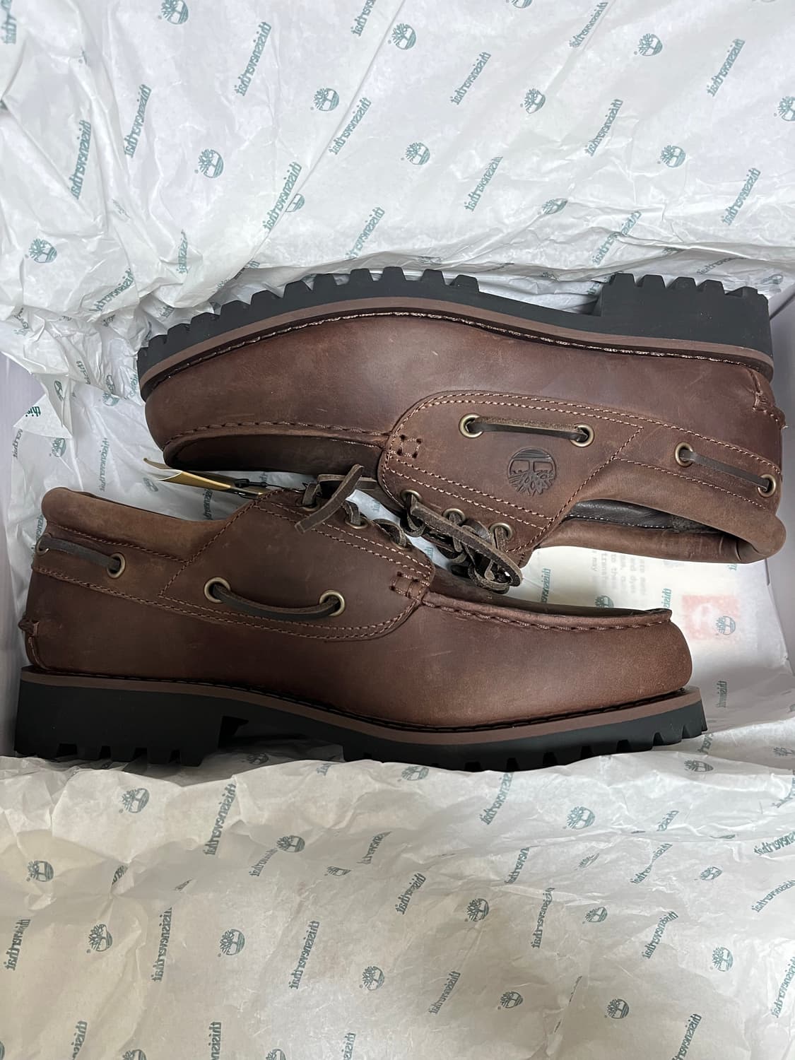 [250] 팀버랜드 x 디스이즈네버댓 3 아이 어센틱 보트 슈즈 새상품 상품이미지3