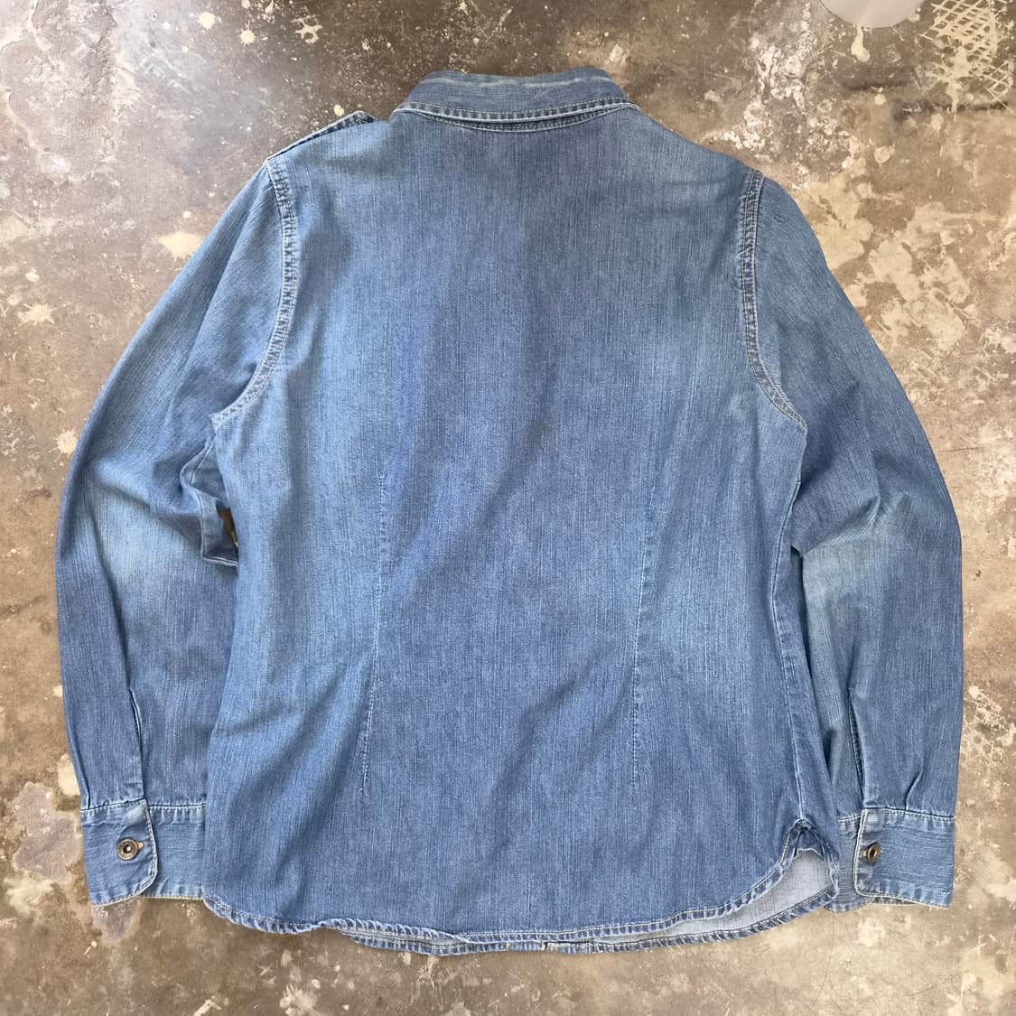 L) GAP 갭 데님셔츠 청남방 셔츠 아메카지 웨스턴셔츠 상품이미지5