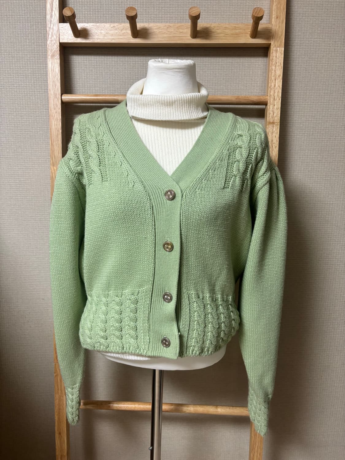 메로나 니트 가디건🍈 상품이미지1