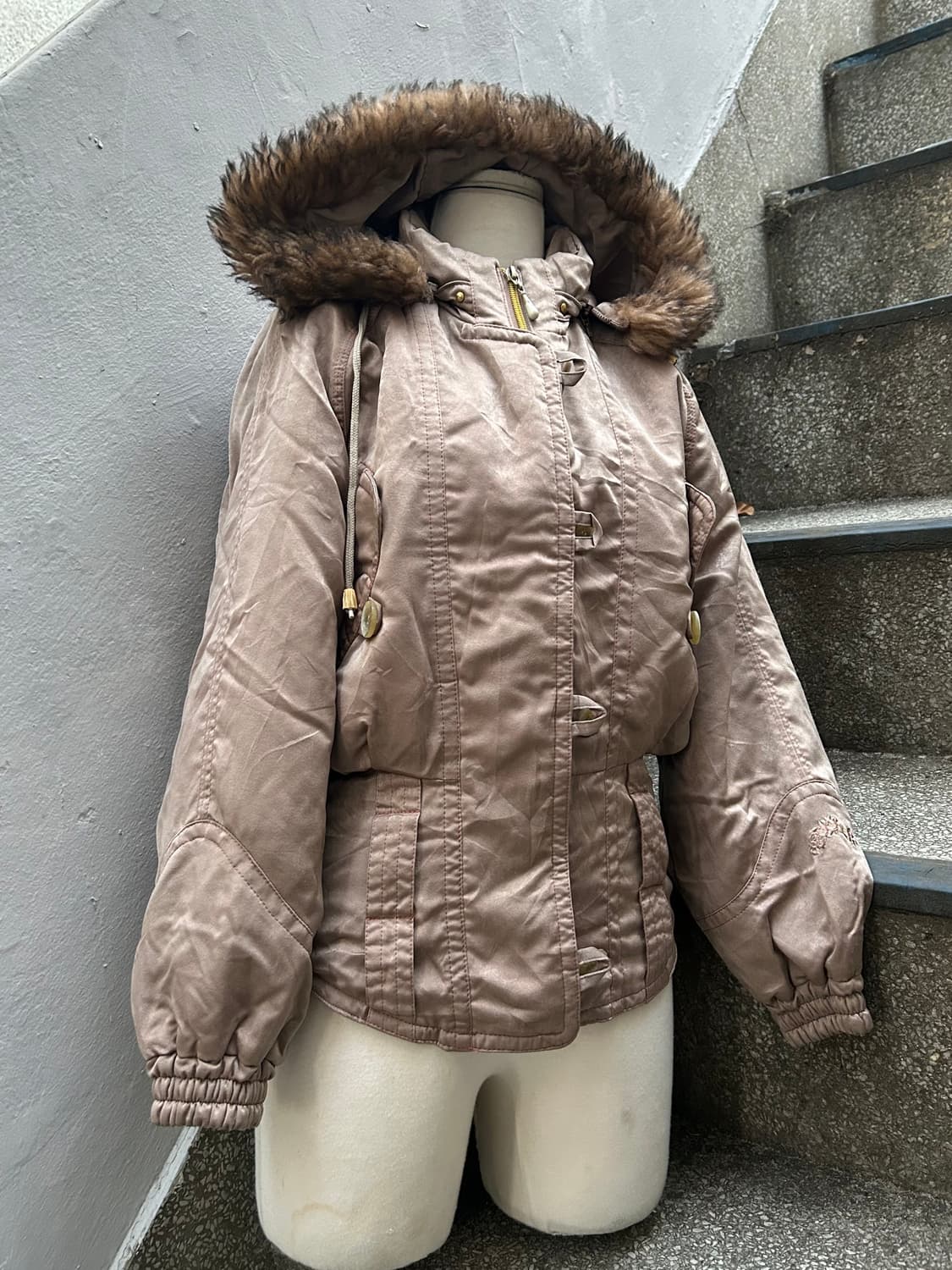 2000s JPN 울프죠 퍼 자켓  상품이미지1