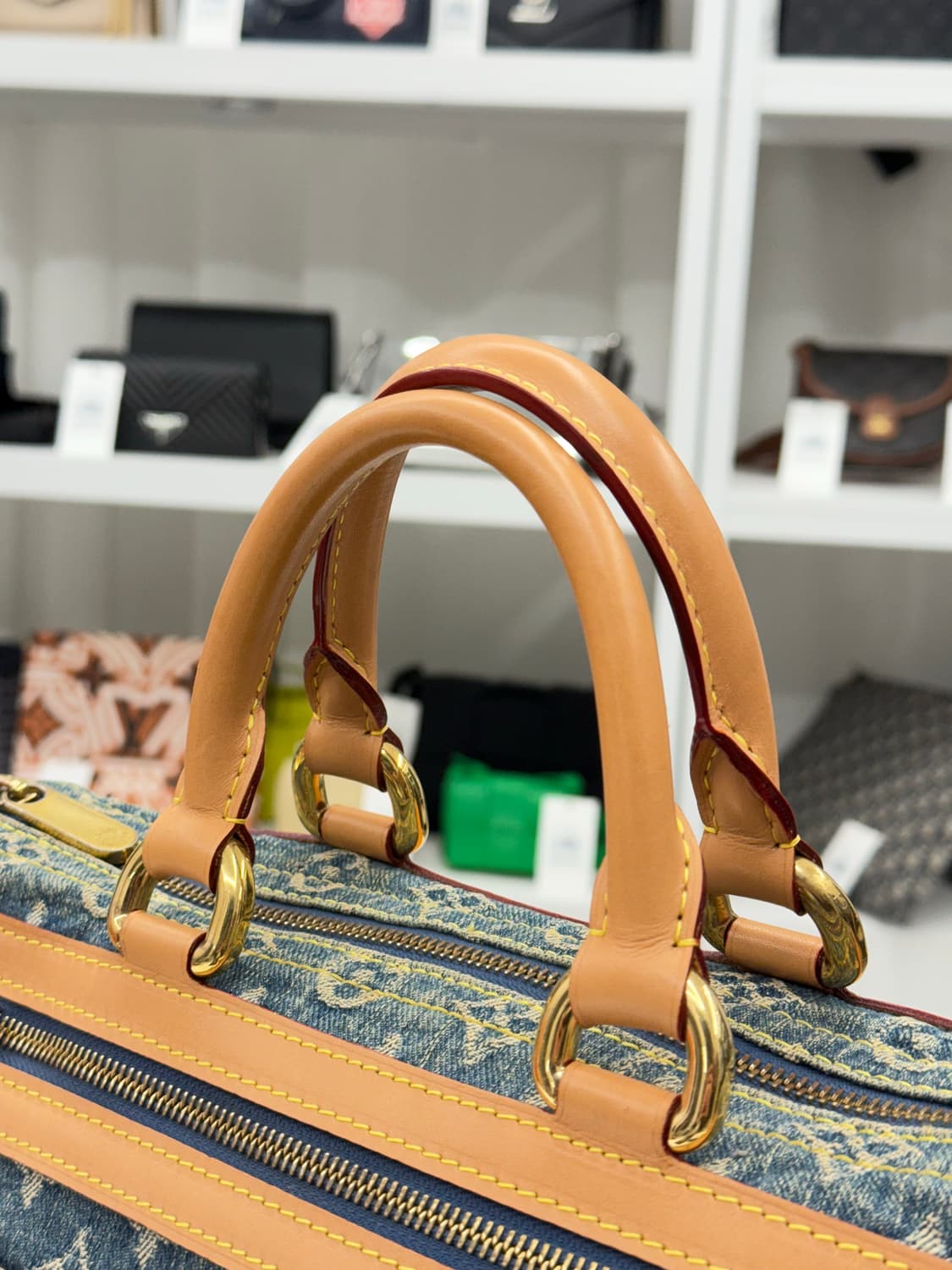 [30] 루이비통 데님 네오 스피디 토트백 상품이미지8