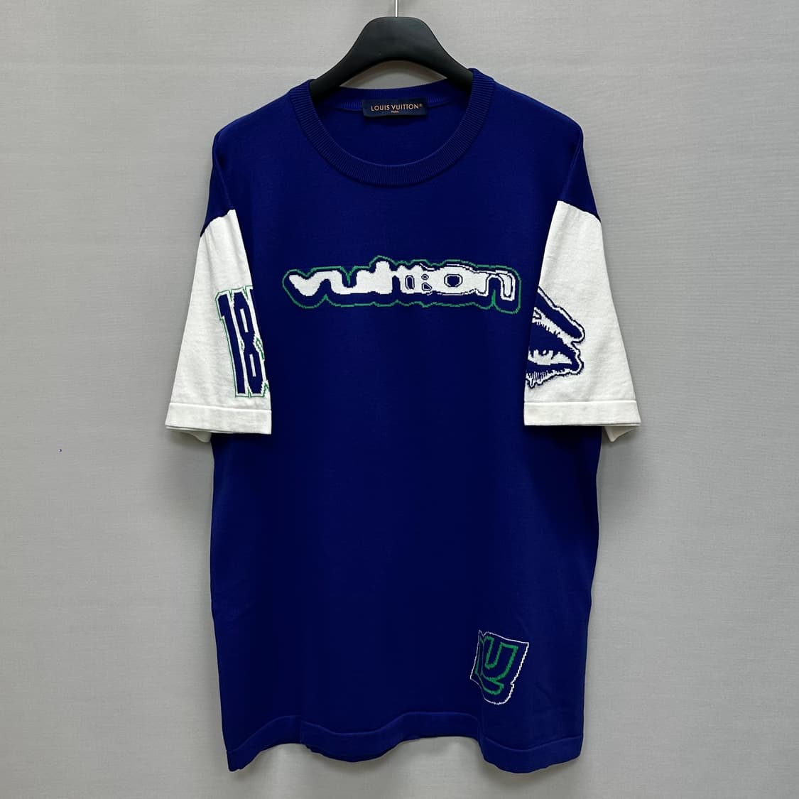 루이비통 레이스 니트 반팔티 ( 105~110 ) 상품이미지1