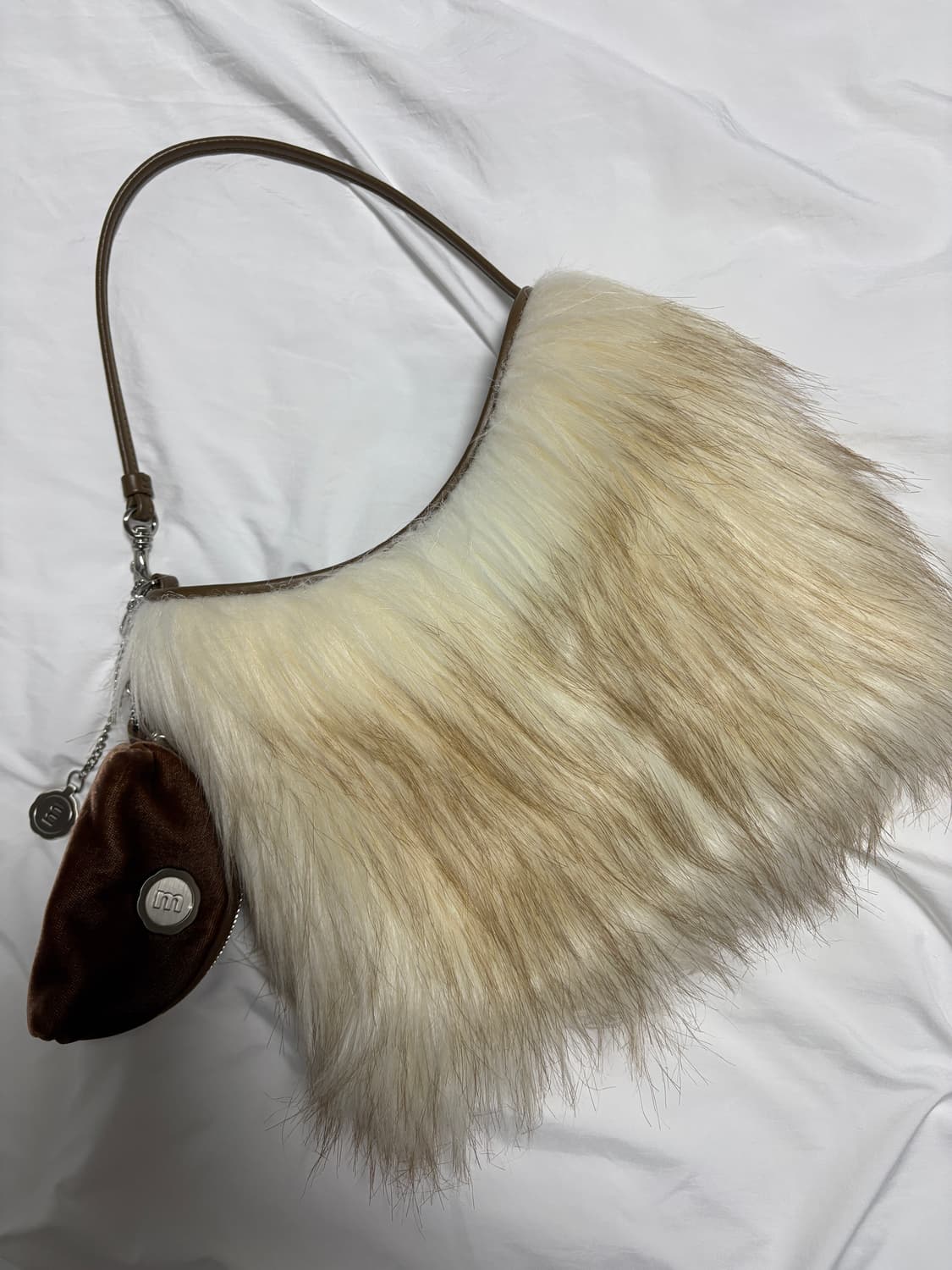 미닛뮤트 퍼 카푸치노 가방+키링 FUR CAPPUCCINO 상품이미지4