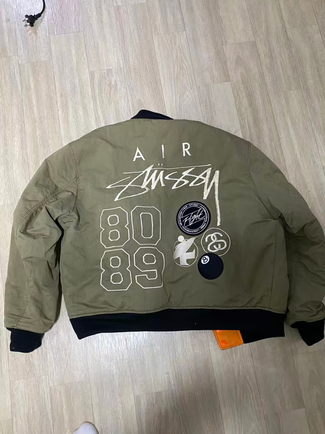 Xl 나이키 스투시 리버리블 자케 카키 상품이미지1