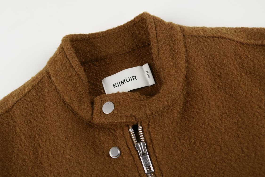 [M] 키뮤어 2-WAY 부클 울 바이커 자켓 상품이미지2