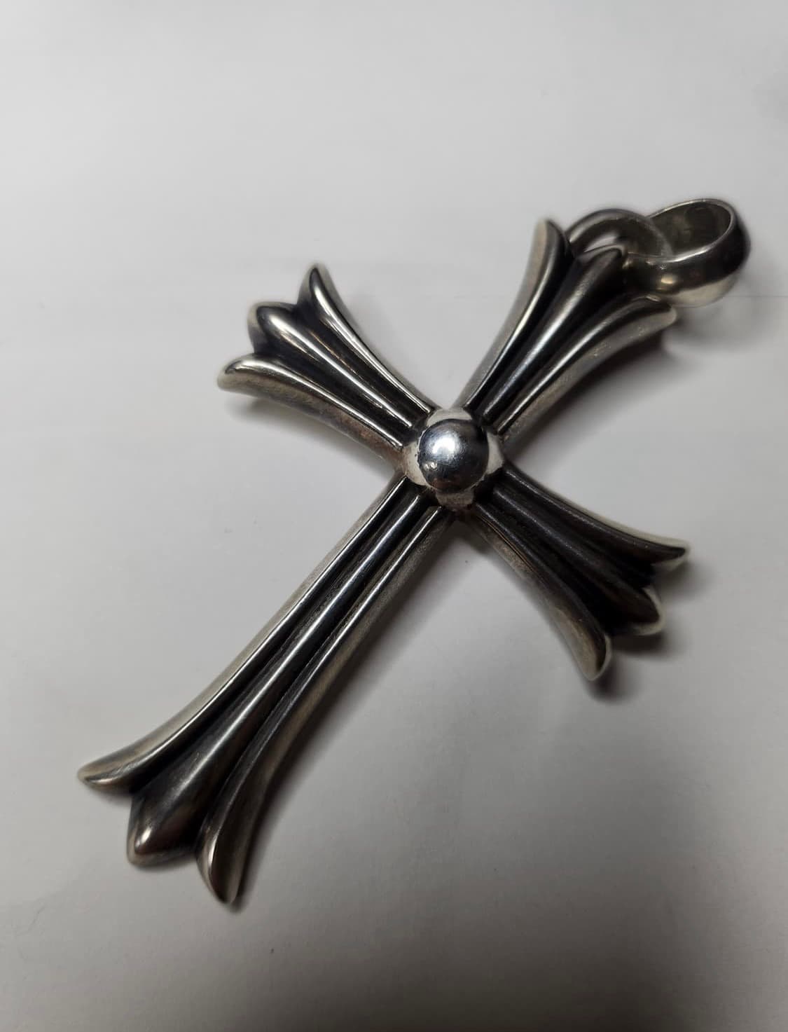 (급처)크롬하츠 라지 크로스 목걸이 상품이미지1