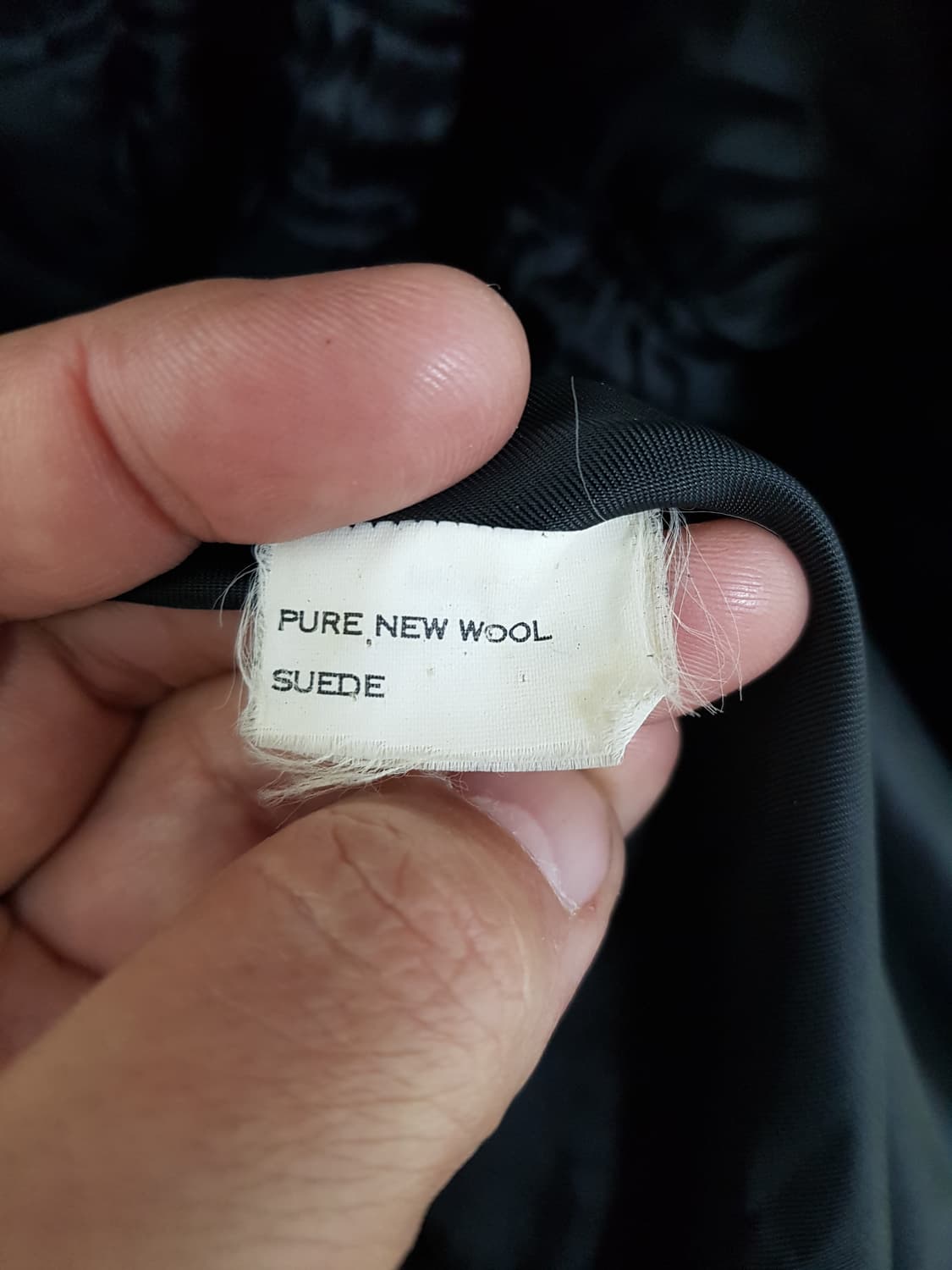 [L/105~110] 쿠지 COOGI 스웨이드 케이블 후드 자켓 상품이미지8