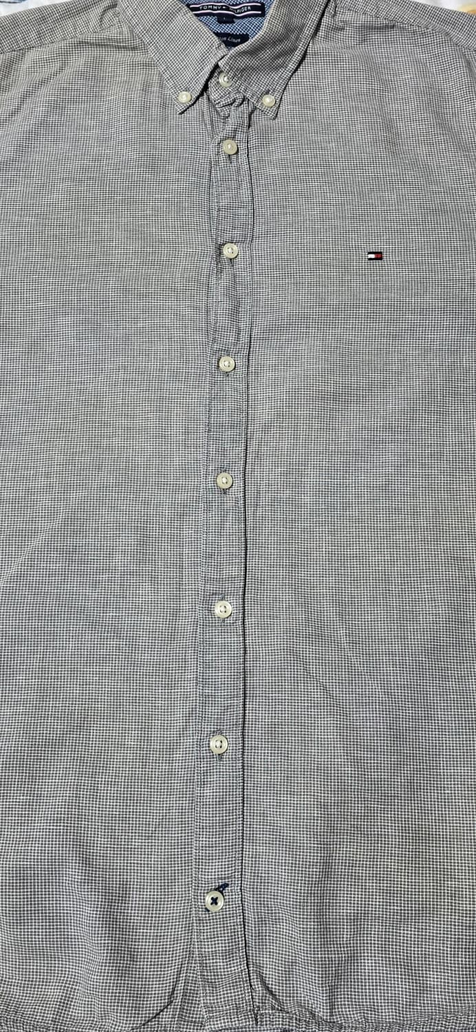 타미힐피거 남성 린넨 셔츠 L 상품이미지5
