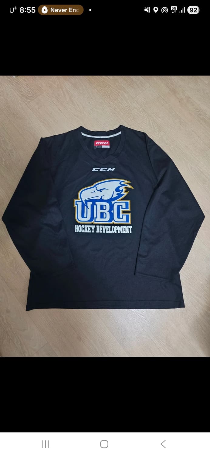 CCM UBC 하키 저지 롱슬리브 S 상품이미지1