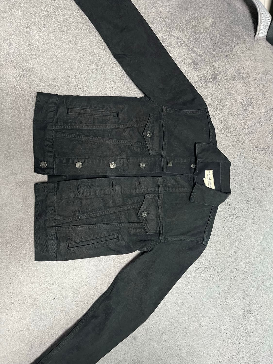 랄프로렌 데님앤서플라이 왁스 코팅 데님 트러커 자켓 상품이미지2