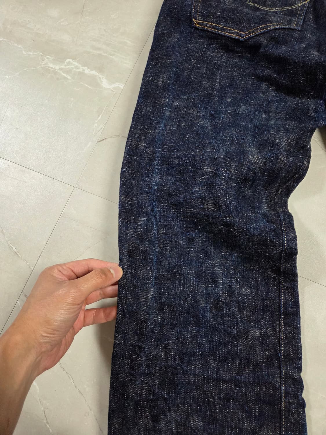 오니데님 카스리 288 17온스 34사이즈 상품이미지10