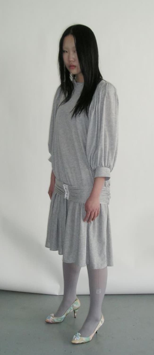 에옹쓰 아르누보 드레스 세이지그린 상품이미지7