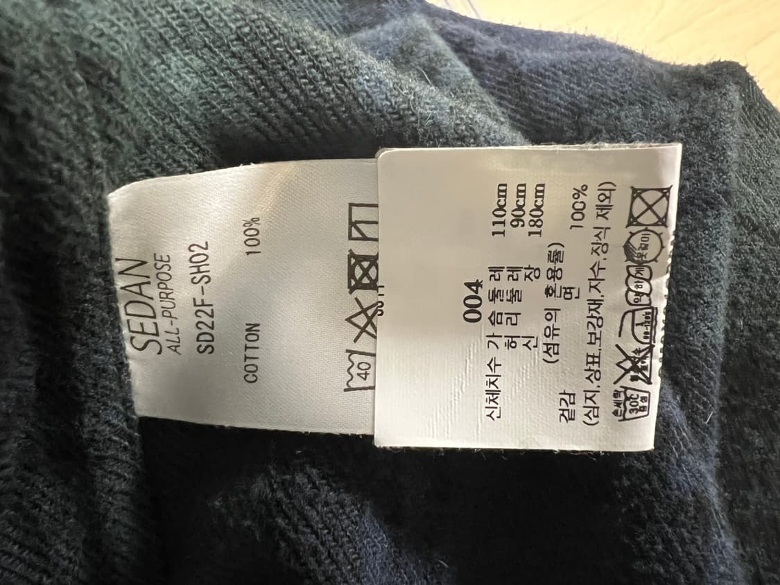 Sedan 체크 남방 상품이미지4