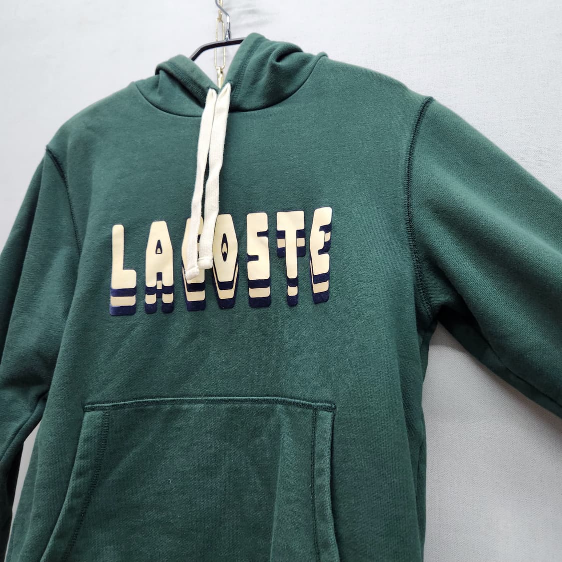 라코스테 3D 빅로고  후드티 S(M) 상품이미지3