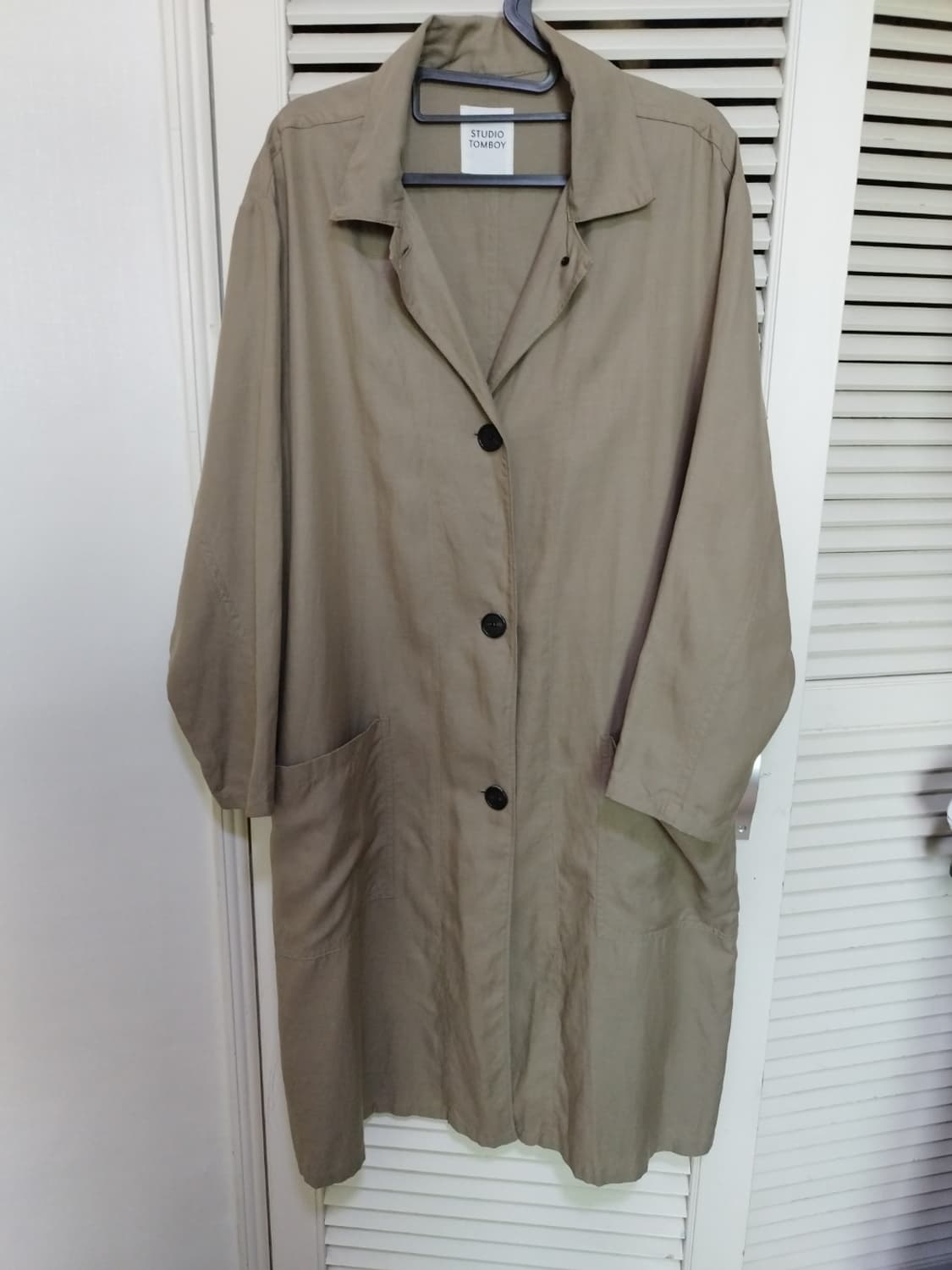 프리 오버핏 스튜디오톰보이 코트 상품이미지1