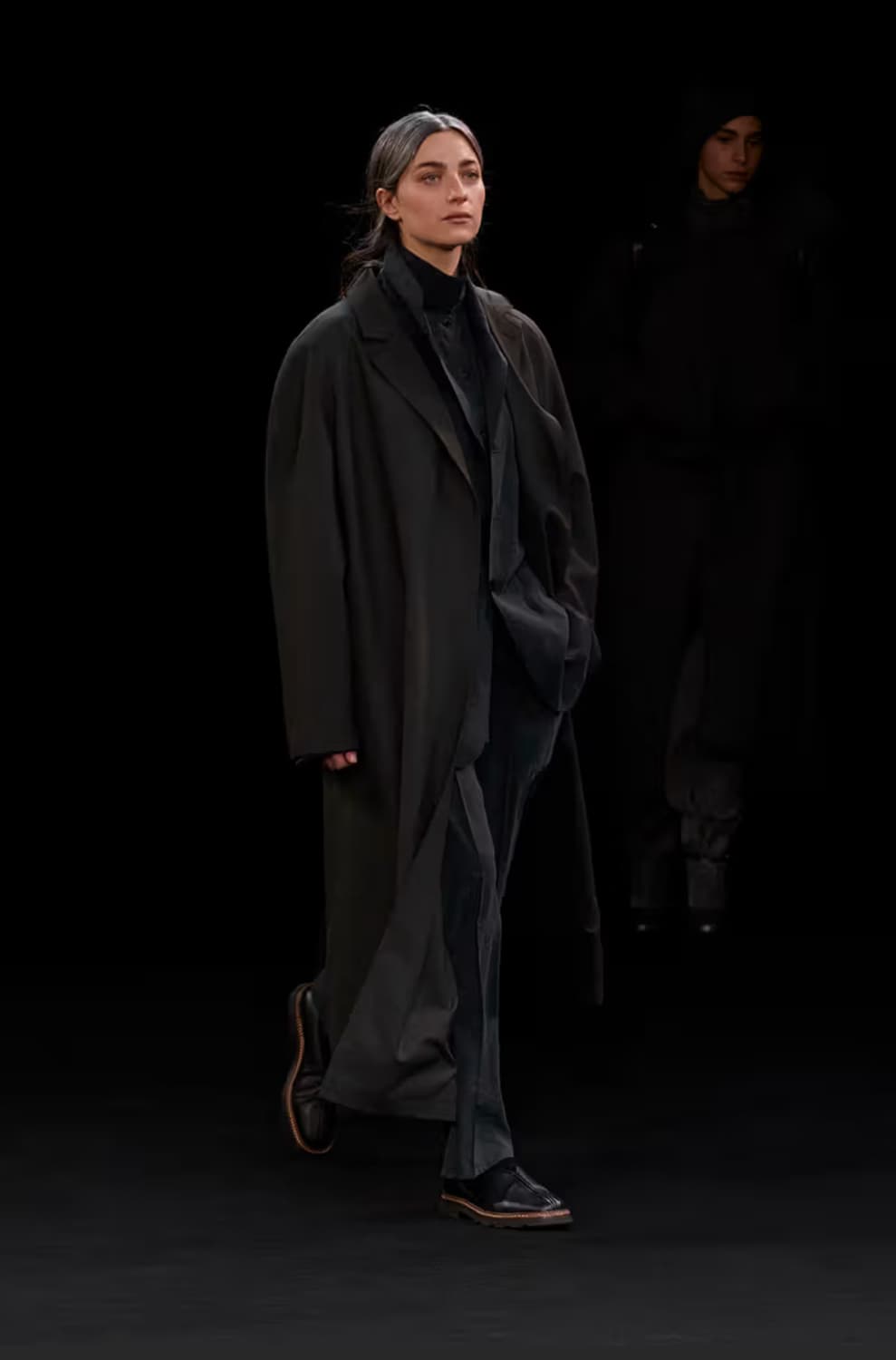 르메르 21FW 소프트 코트 미드나잇그린 L 상품이미지1