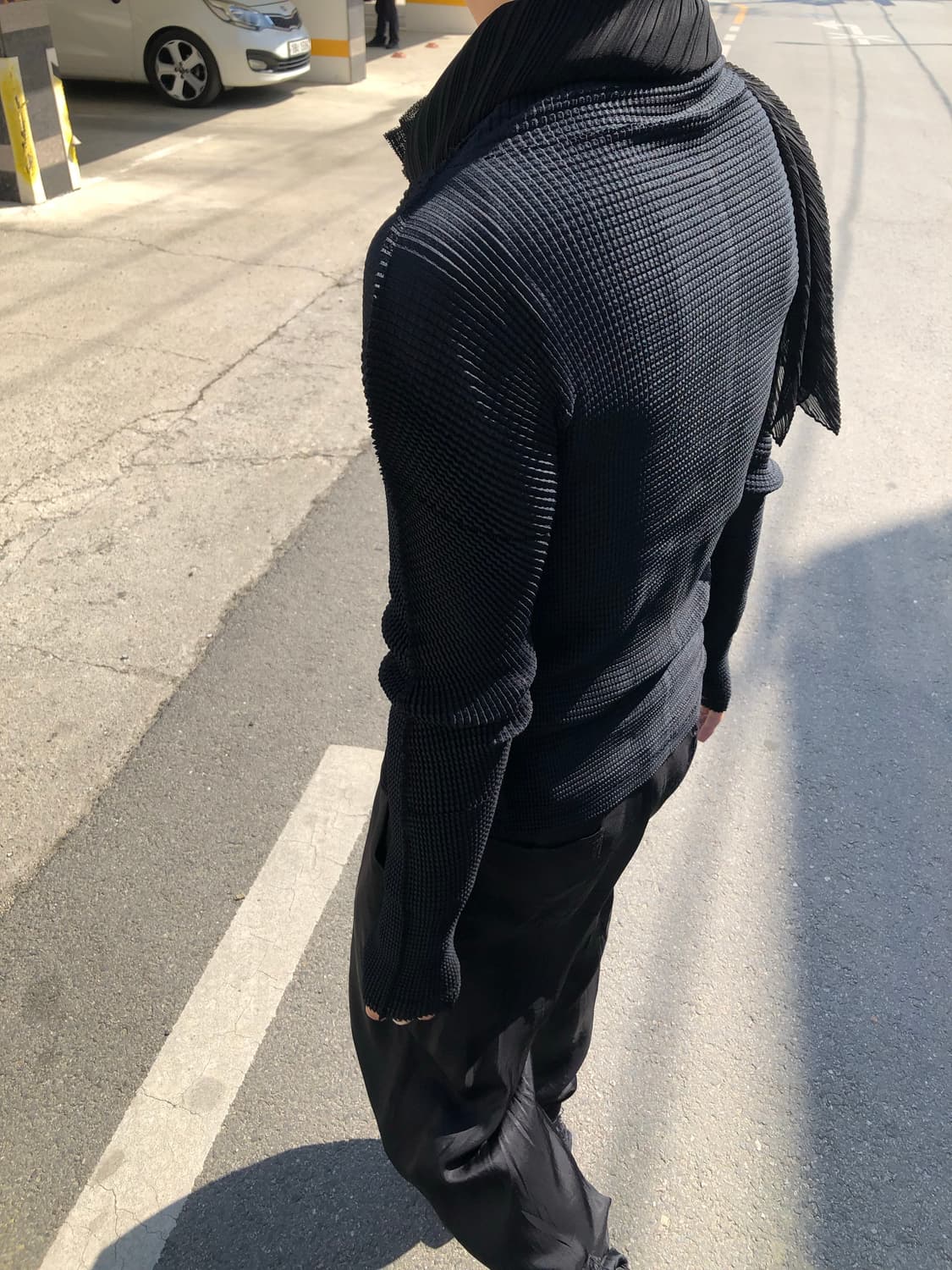 이세이미야케 하이넥 가디건 상품이미지2