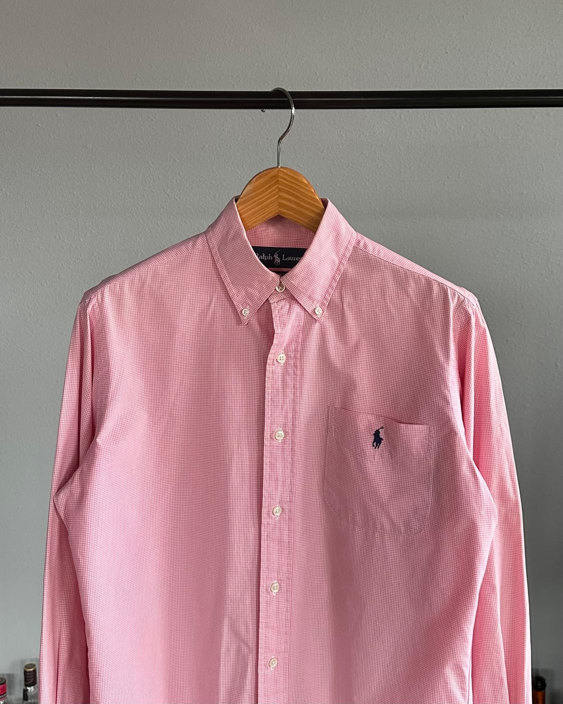 [M]폴로 랄프로렌 커스텀핏 포켓 체크 셔츠 상품이미지2