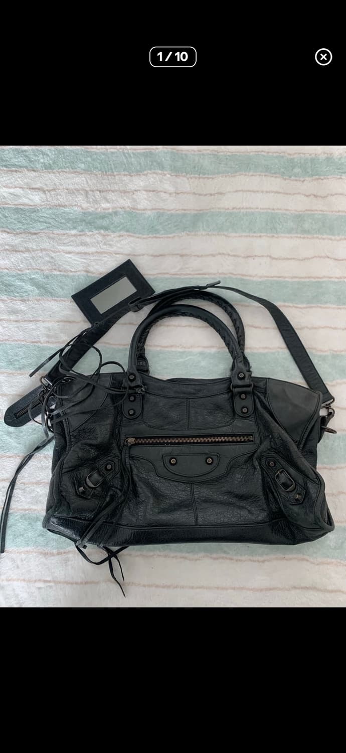 발렌시아가 르시티 블랙 라지 상품이미지1