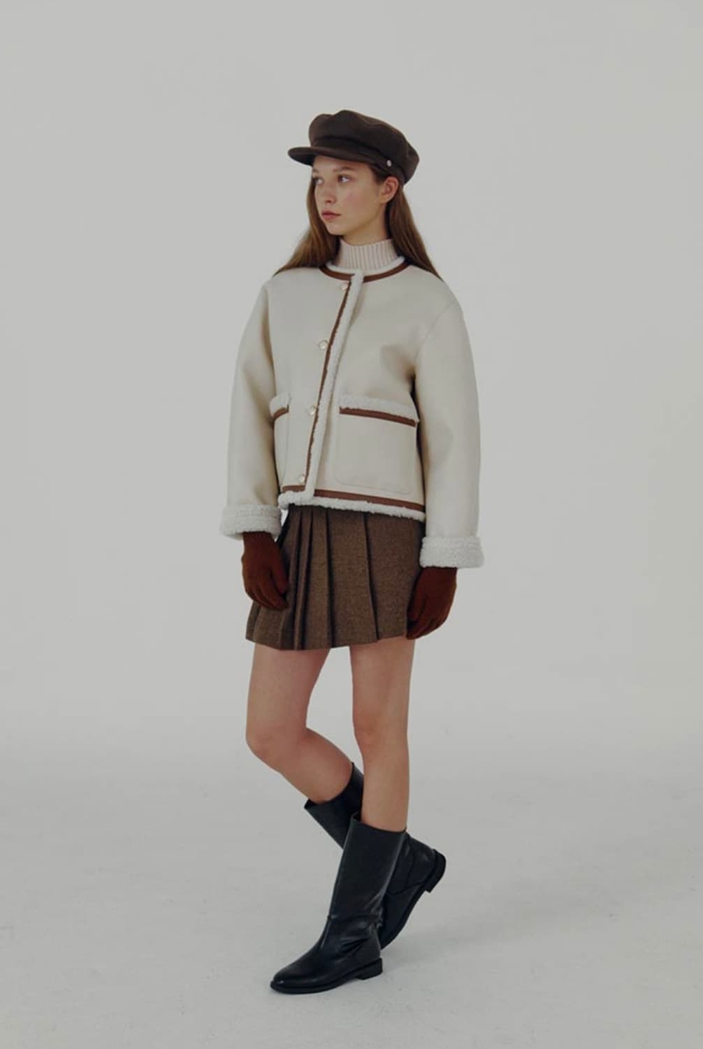 온앤온 스웨이드 점퍼코트(리버시블) 상품이미지6