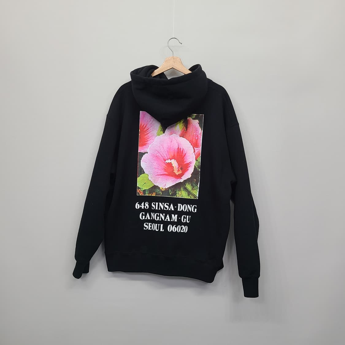 슈프림 23FW 서울 박스로고 후드 블랙 XL (무궁화 한정판) 상품이미지3