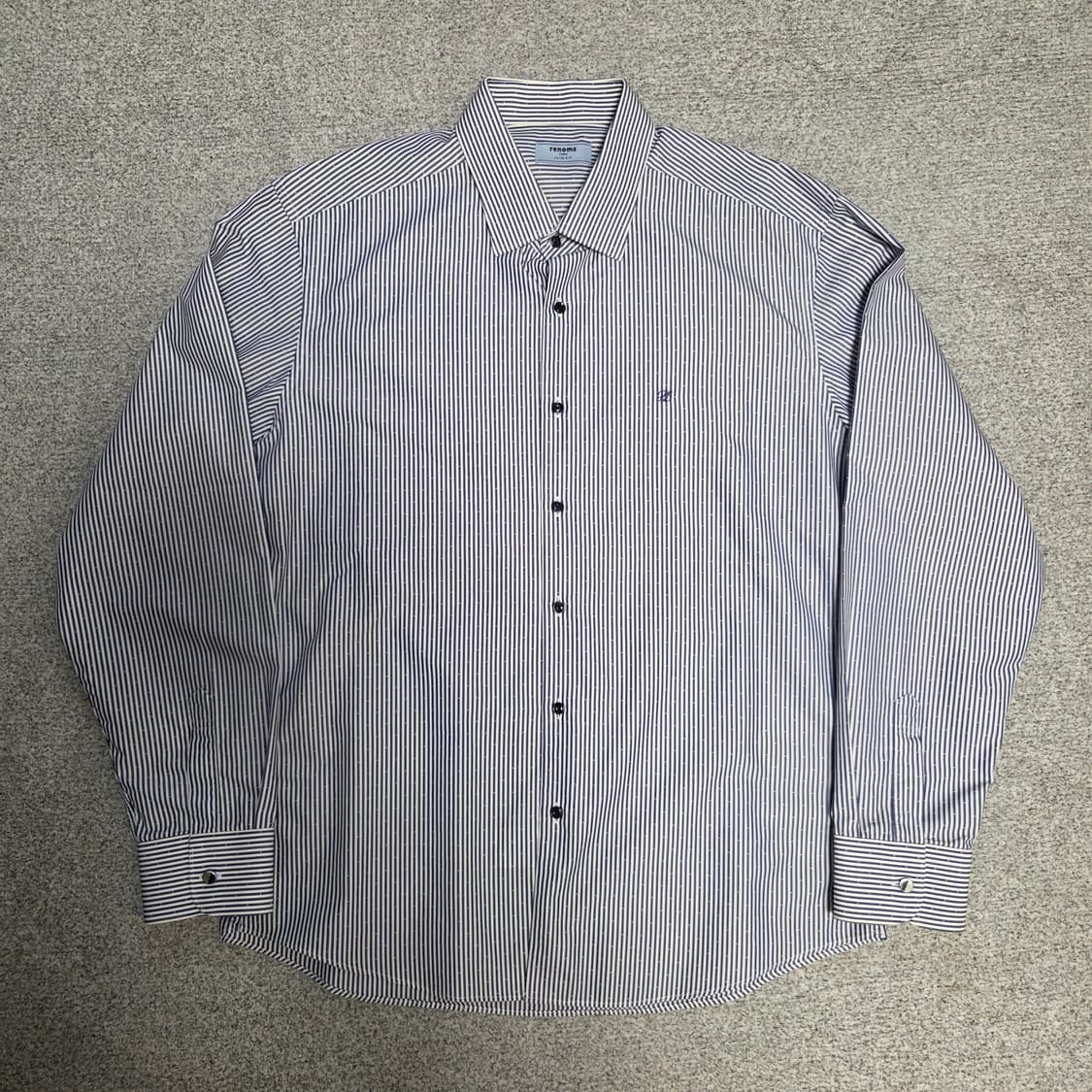 Renoma 레노마 스트라이프 셔츠 XL(105) 상품이미지1