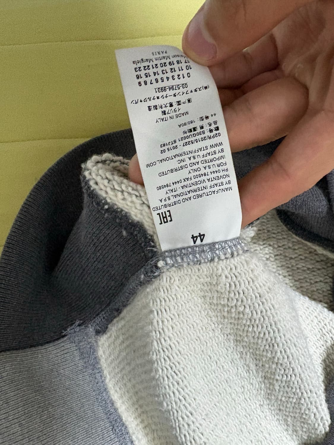 마르지엘라 15aw 언레귤러 니트 44 상품이미지9