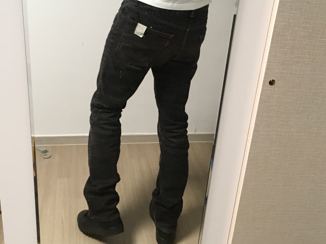 Levi’s X N.Hoolywood 517 black jean 상품이미지1
