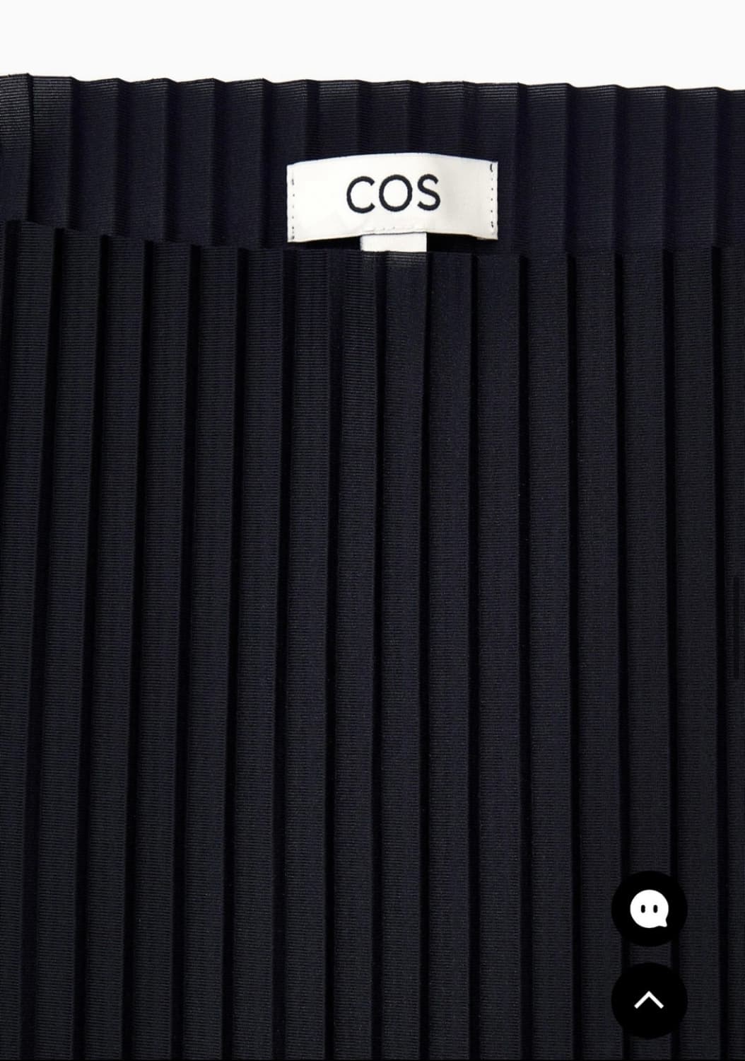 [새상품] 코스 플리츠 슬리브리스 탑 S 상품이미지3