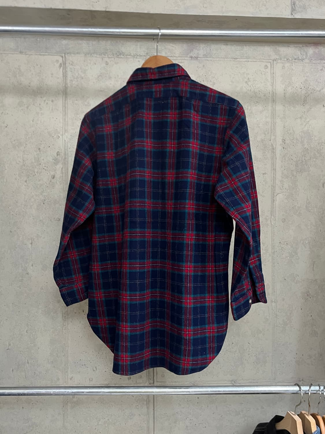90s Pendleton Wool Flannel Shirt 상품이미지3