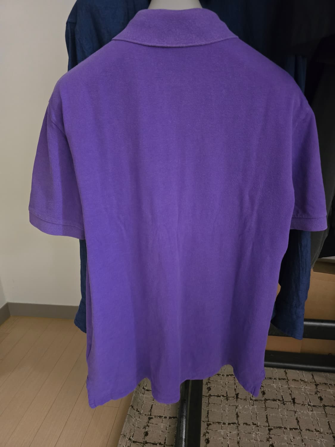 폴로 랄프로렌 카라티 클래식핏 M 퍼플 레몬 상품이미지2