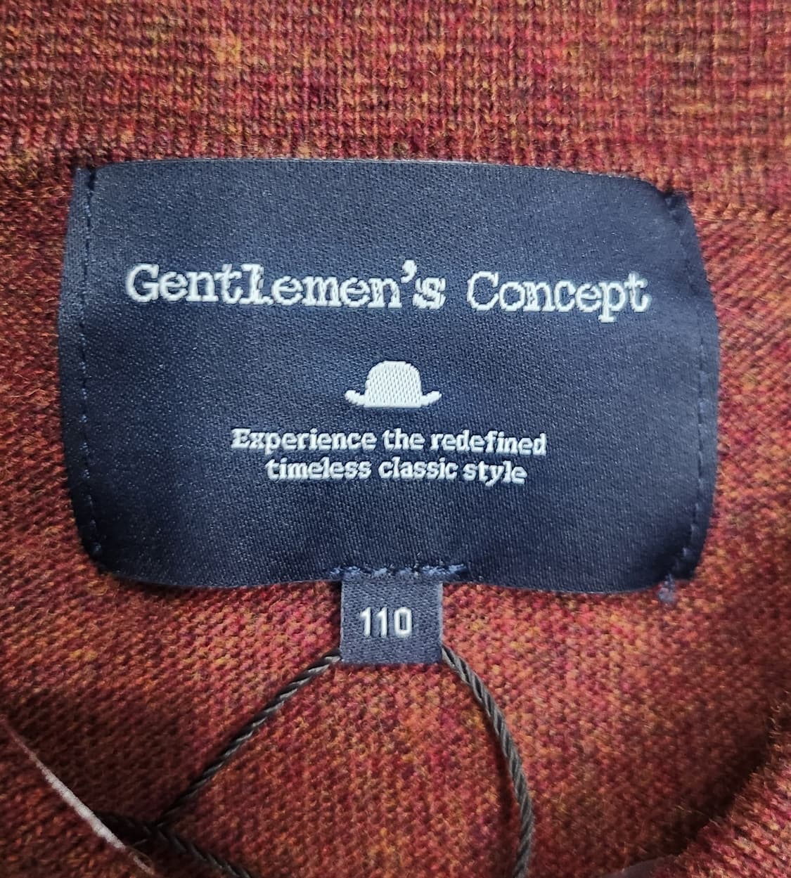 (새상품) 젠틀맨 컨셉 캐시미어혼방 카라티 110 상품이미지4