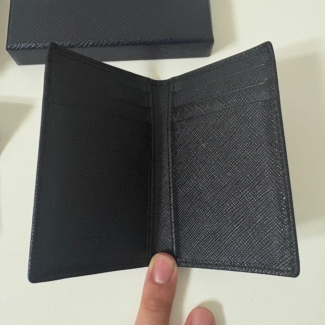 PRADA 프라다 2MC101 내장칩 사피아노 신형로고 카드 지갑 풀박스 상품이미지6