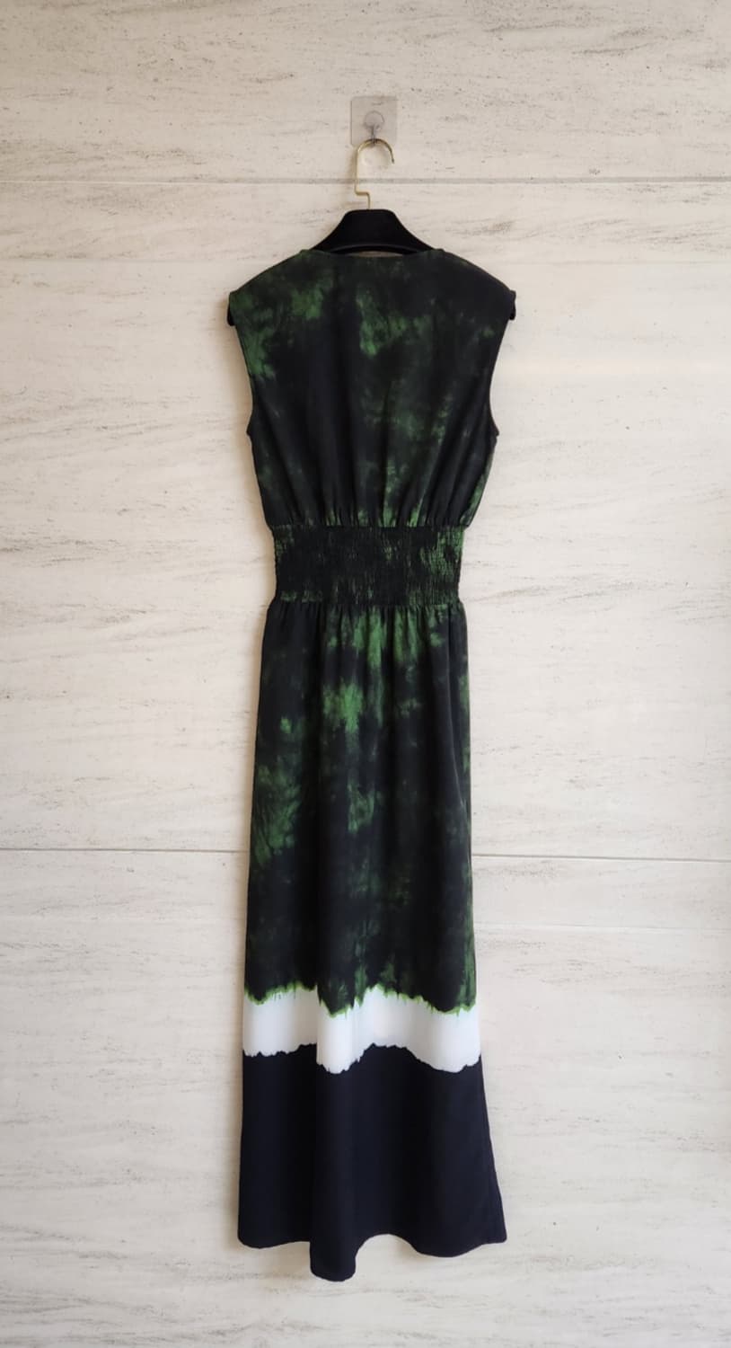 마쥬 실크블렌드 스모킹밴드 맥시롱원피스 1사이즈 상품이미지9