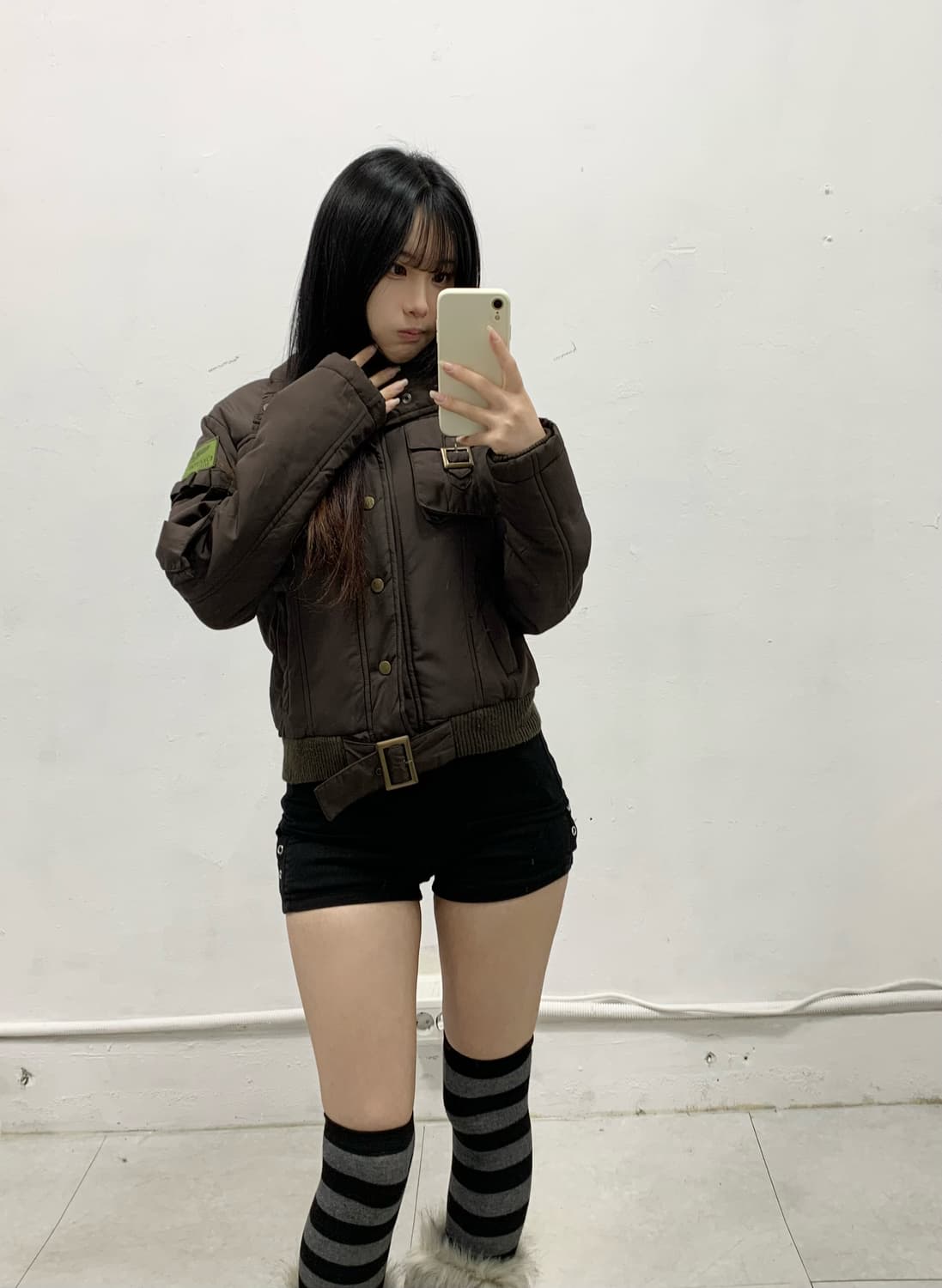 [FUBU] 푸부 y2k 코코아 카고 자켓 상품이미지3