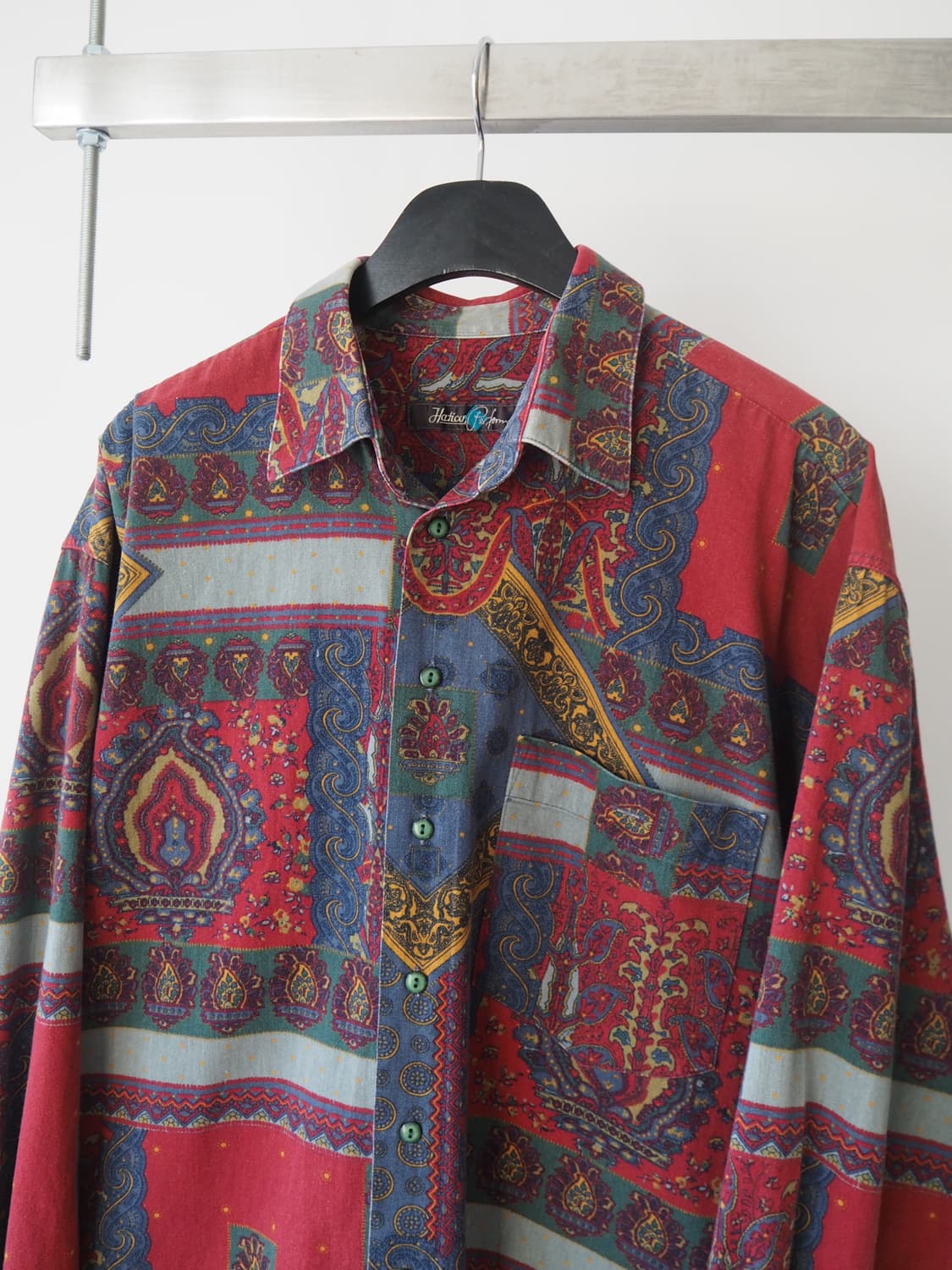 vintage pattern shirt  상품이미지2