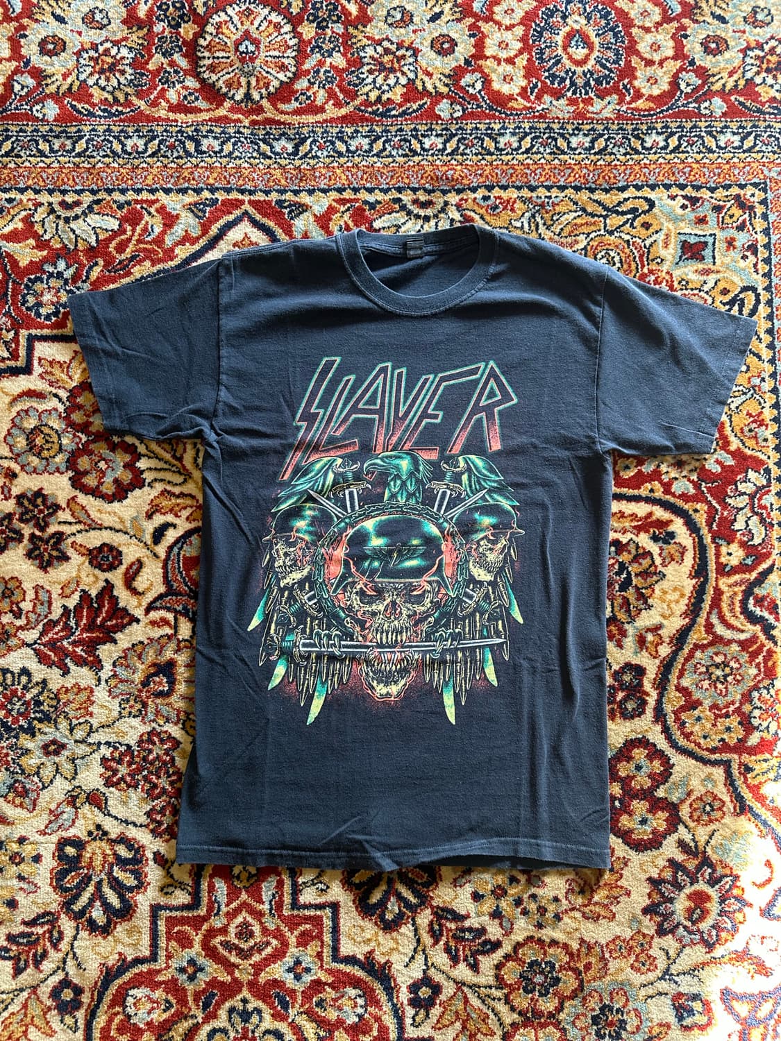 메탈의 전설! SLAYER 슬레이어 오피셜 밴드티 - M 상품이미지2