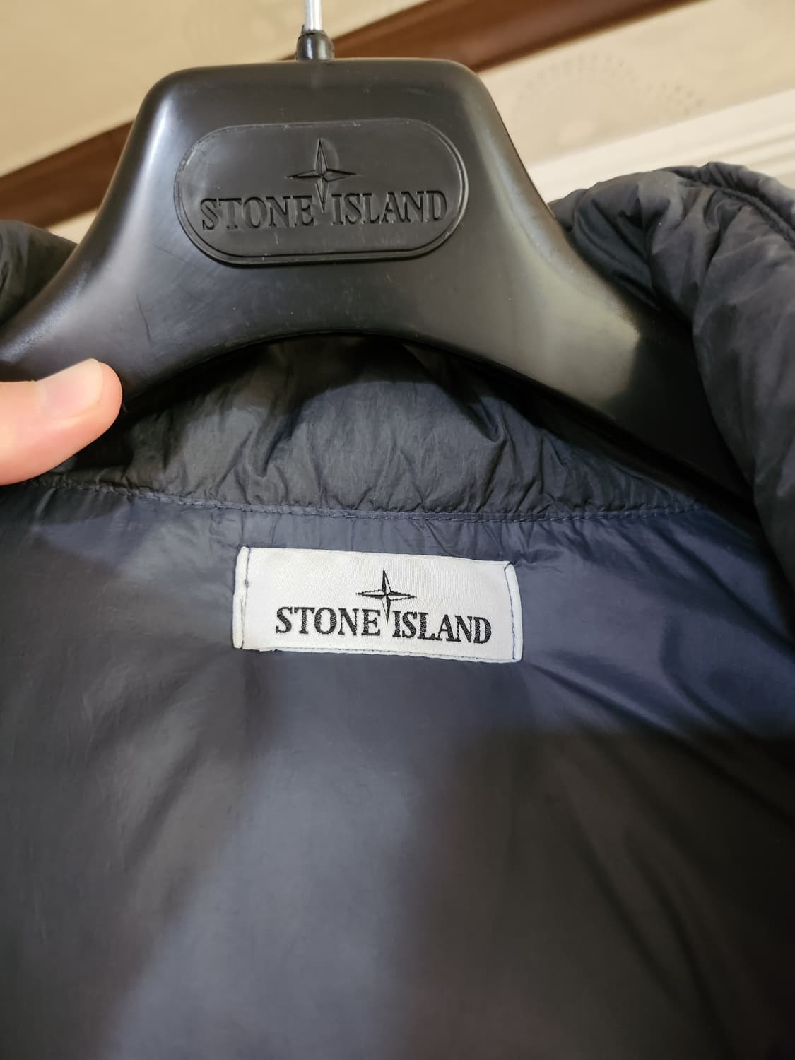 [M]스톤아일랜드 23fw 크링클랩스 논후드 리드그레이 상품이미지6