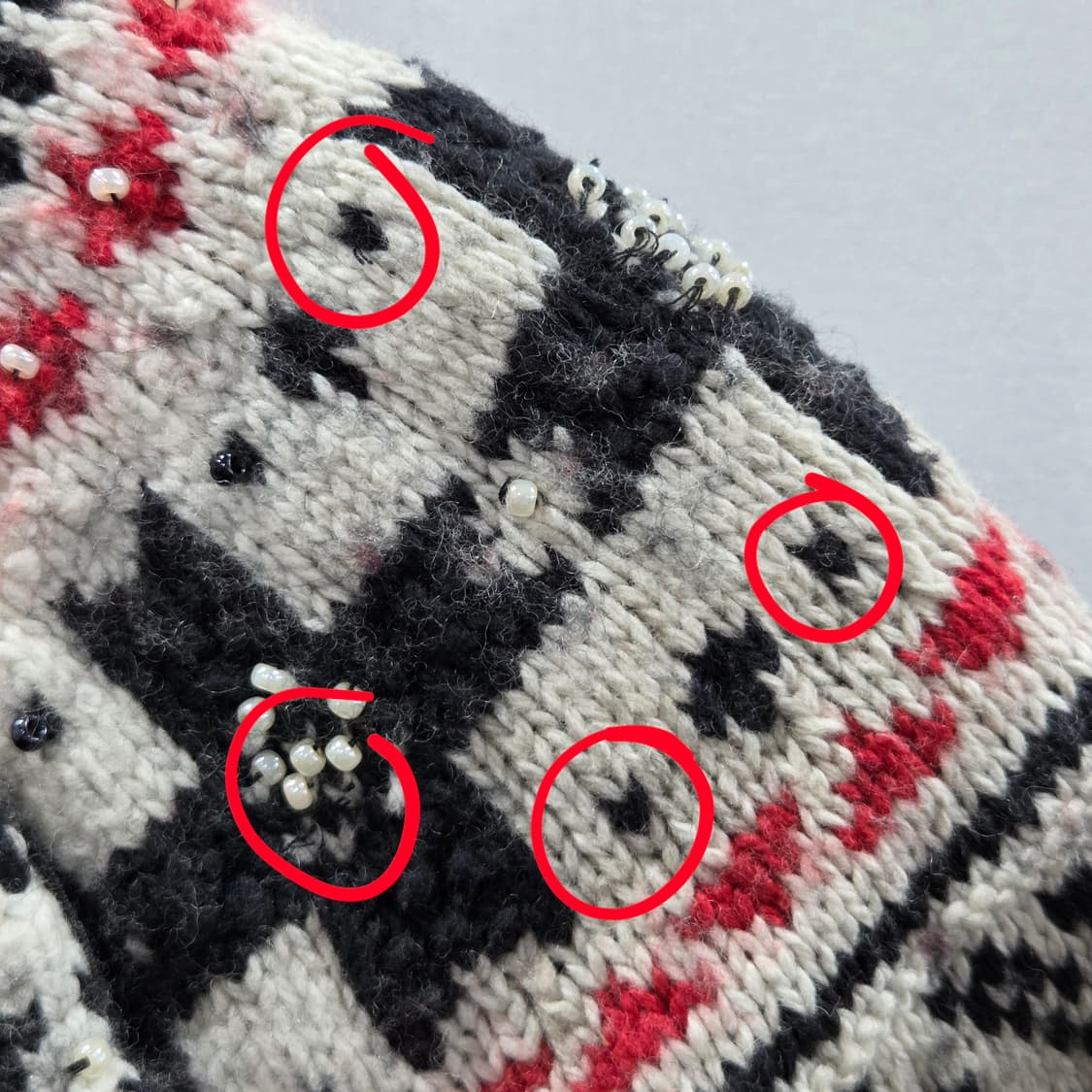 폴로랄프로렌 걸즈 페어아일 캐시미어 울 블랜드 피셔맨 니트 L/12/14 상품이미지7